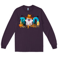 Plum Boo Y'all Long Sleeve Tee - texasbilliewilder