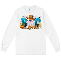 White Boo Y'all Long Sleeve Tee - texasbilliewilder