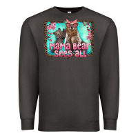 Smoke mama bear sees all Premium Sweatshirt - Artiststas