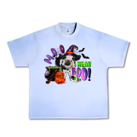 Grape Ice Moo I Mean Boo Baby Cow Urban Heavy Tee - RanaPortraitStore