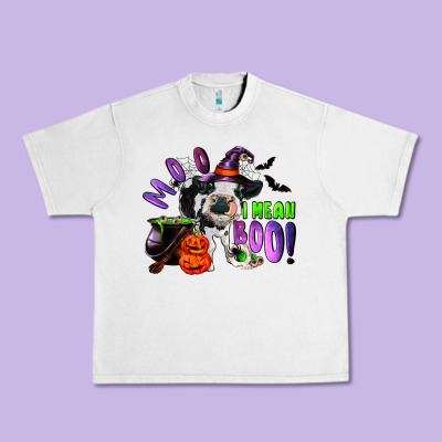 Urban Heavy Tee Moo I Mean Boo Baby Cow
