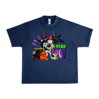 Navy Moo I Mean Boo Baby Cow Urban Heavy Tee - RanaPortraitStore