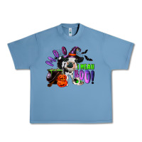 Pebble Blue Moo I Mean Boo Baby Cow Urban Heavy Tee - RanaPortraitStore