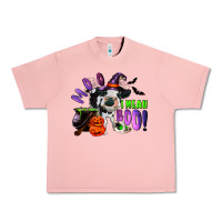 Salmon Moo I Mean Boo Baby Cow Urban Heavy Tee - RanaPortraitStore