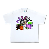 White Moo I Mean Boo Baby Cow Urban Heavy Tee - RanaPortraitStore
