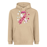 Mushroom teeth and flower cancer ribbon Heavyweight Hoodie - AdoDesignShop