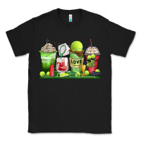Black tennis coffee cups Classic Tee - Zillion Design Studio