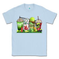 Dusty Blue tennis coffee cups Classic Tee - Zillion Design Studio