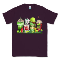 Plum tennis coffee cups Classic Tee - Zillion Design Studio
