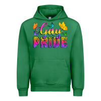 Emerald Gay Pride With Butterfly Urban Hoodie - BundleAndBundleShop
