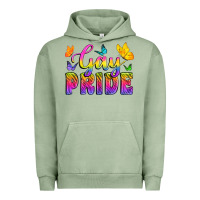 Pigment Oil Green Gay Pride With Butterfly Urban Hoodie - BundleAndBundleShop