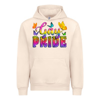 Sandshell Gay Pride With Butterfly Urban Hoodie - BundleAndBundleShop