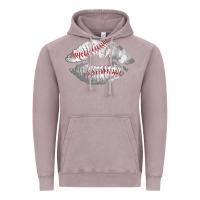 Vintage Zinc baseball lips Vintage Hoodie - AdoDesignShop