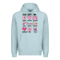 Blue Mist funny valentines Premium Hoodie - MaliasSmallBusiness