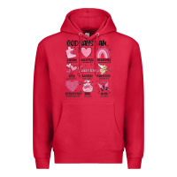 Cardinal funny valentines Premium Hoodie - MaliasSmallBusiness