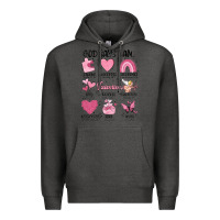 Charcoal Heather funny valentines Premium Hoodie - MaliasSmallBusiness