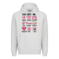 Dove Grey funny valentines Premium Hoodie - MaliasSmallBusiness
