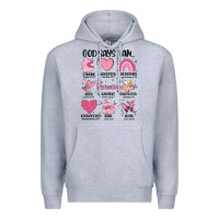 Heather Grey funny valentines Premium Hoodie - MaliasSmallBusiness