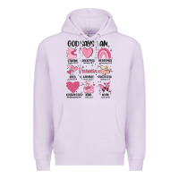 Lilac funny valentines Premium Hoodie - MaliasSmallBusiness