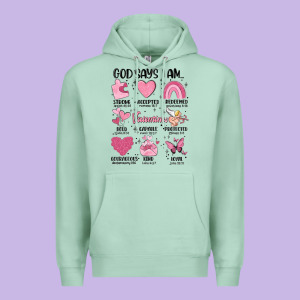 Funny Valentines Premium Hoodie Designed By Maliassmallbusiness