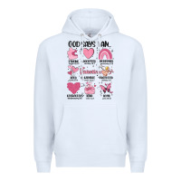 White funny valentines Premium Hoodie - MaliasSmallBusiness