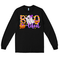 Black Boo-tiful Long Sleeve Tee - texasbilliewilder