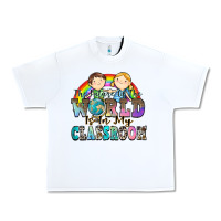 The Future Of The World Is In My Classroom Urban Heavy Tee | Teevron