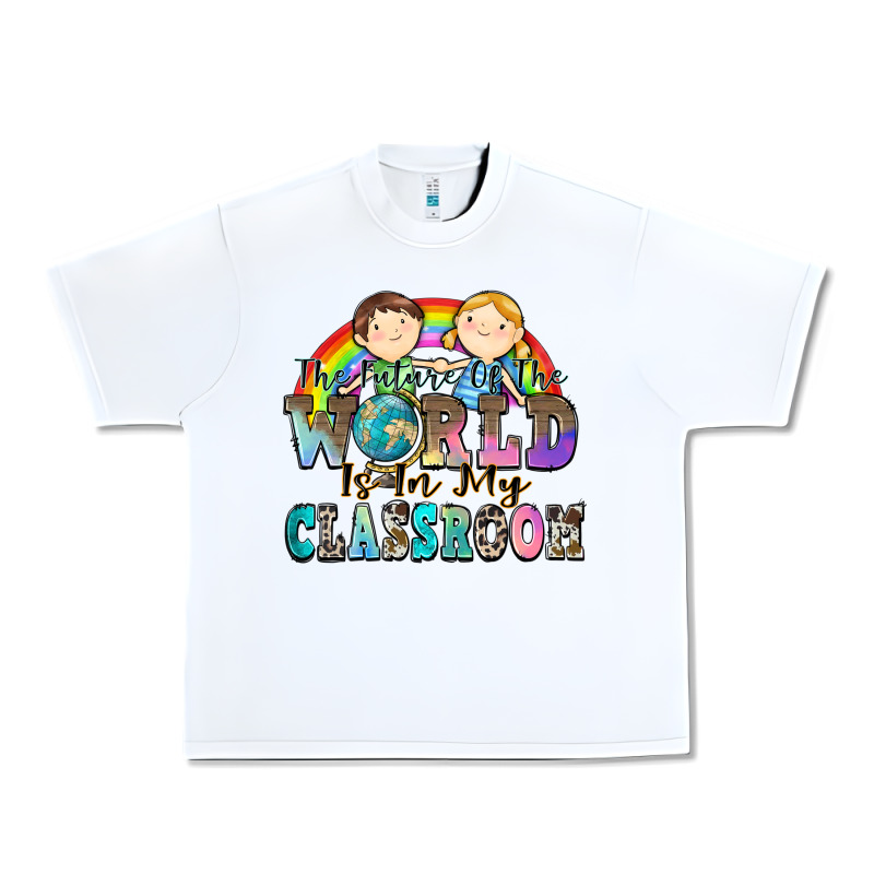 The Future Of The World Is In My Classroom Urban Heavy Tee by Zillion Design Studio | Teevron