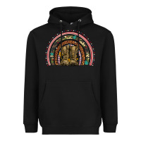 Black soldier boots camouflage leopard gemstone rainbow Heavyweight Hoodie - Artiststas