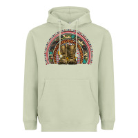 Matcha soldier boots camouflage leopard gemstone rainbow Heavyweight Hoodie - Artiststas