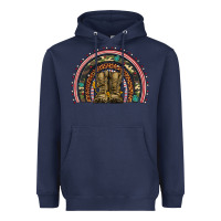 Navy soldier boots camouflage leopard gemstone rainbow Heavyweight Hoodie - Artiststas
