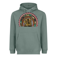 Sage soldier boots camouflage leopard gemstone rainbow Heavyweight Hoodie - Artiststas
