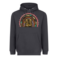 Smoke soldier boots camouflage leopard gemstone rainbow Heavyweight Hoodie - Artiststas