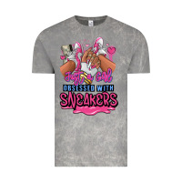 Cloud Rock Just a girl obsessed with sneakers Vintage Tee - RanaPortraitStore