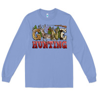 Colony Blue gone hunting Long Sleeve Tee - Zillion Design Studio