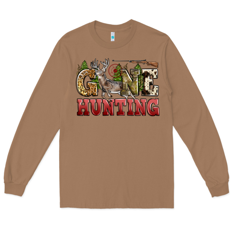 Gone Hunting Long Sleeve Tee by Zillion Design Studio | Teevron