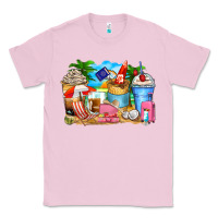 Bubblegum Pink travel coffee cups Classic Tee - Zillion Design Studio