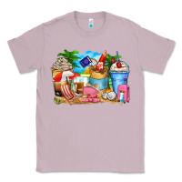 Lilac travel coffee cups Classic Tee - Zillion Design Studio