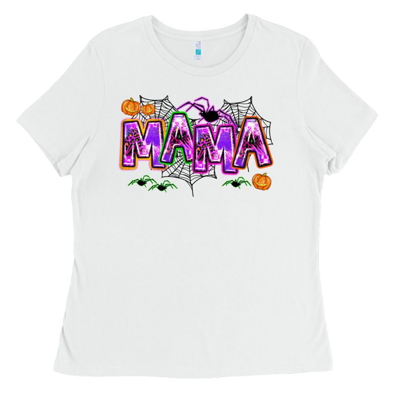 Halloween Mama Ladies Tee by AdoDesignShop | Teevron