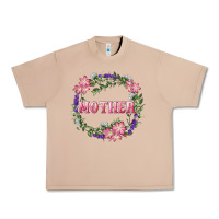 Burro Mother With Floral Wreath Urban Heavy Tee - RanaPortraitStore
