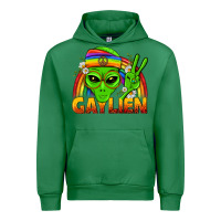 Emerald Gaylien LGBTQ Pride Urban Hoodie - BundleAndBundleShop
