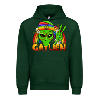 Forest Green Gaylien LGBTQ Pride Urban Hoodie - BundleAndBundleShop