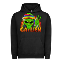 Pigment Black Gaylien LGBTQ Pride Urban Hoodie - BundleAndBundleShop