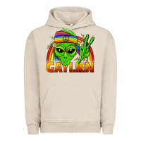 Pigment French Oak Gaylien LGBTQ Pride Urban Hoodie - BundleAndBundleShop