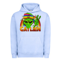 Pigment Grape Ice Gaylien LGBTQ Pride Urban Hoodie - BundleAndBundleShop