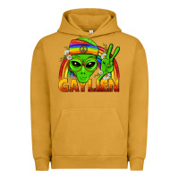 Pigment Peanut Butter Gaylien LGBTQ Pride Urban Hoodie - BundleAndBundleShop