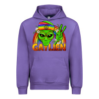 Tulip Gaylien LGBTQ Pride Urban Hoodie - BundleAndBundleShop