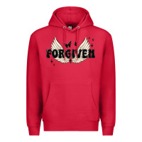 Cardinal forgiven christian angel wings Premium Hoodie - MaliasSmallBusiness