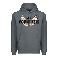 Rock forgiven christian angel wings Premium Hoodie - MaliasSmallBusiness
