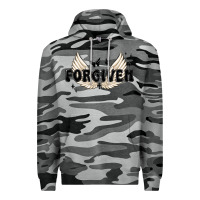 Slate Camo forgiven christian angel wings Premium Hoodie - MaliasSmallBusiness